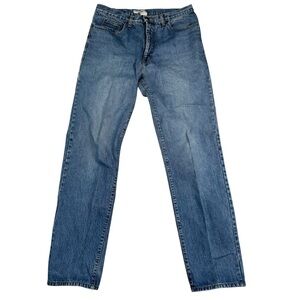 Vintage 90s Guess Jeans Georges Marciano Made USA Denim Blue Tapered Mens 38x32